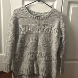 Gray American Eagle Sweater